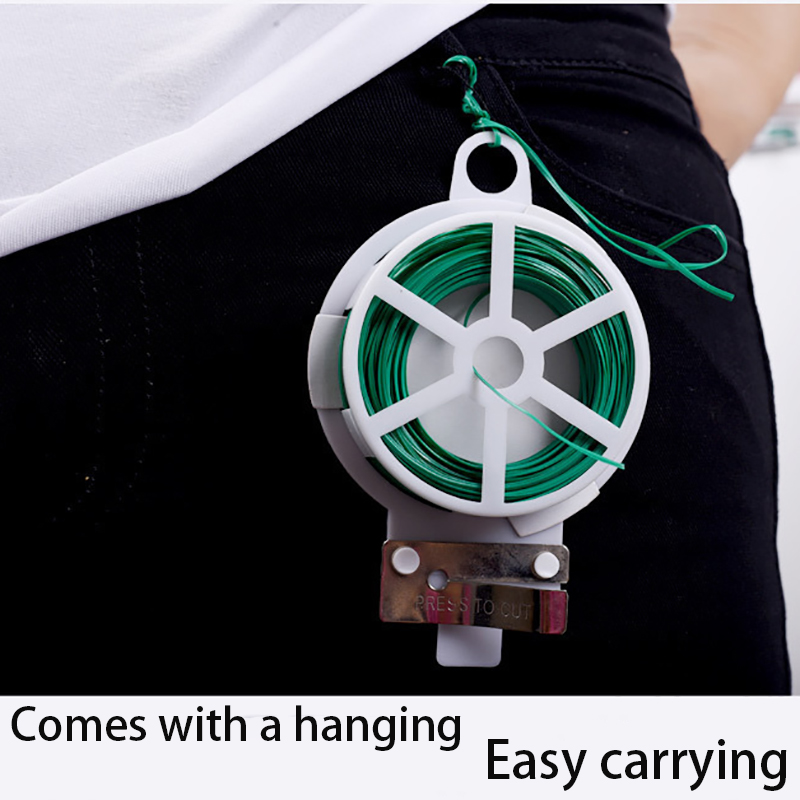 Garden Wire Twist Tie - Многофункциональные садовые стяжки для растений, многоразовые