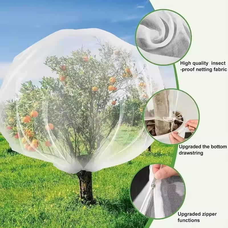 Garden Netting Cover - ● Большая сетка для защиты фруктовых