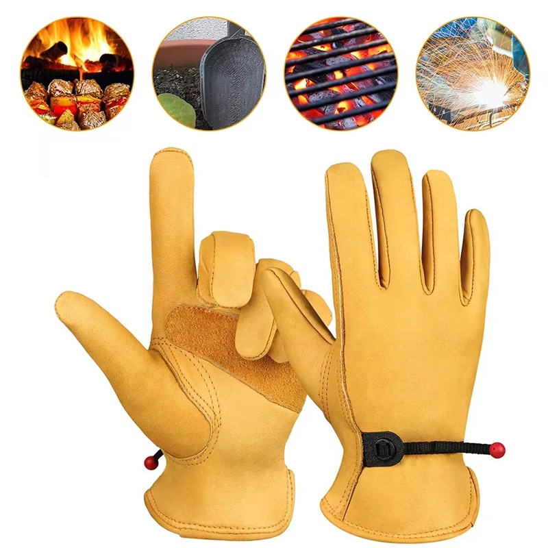 Gardening Tools Gloves - Кожаные перчатки для мужчин, рабочие перчатки