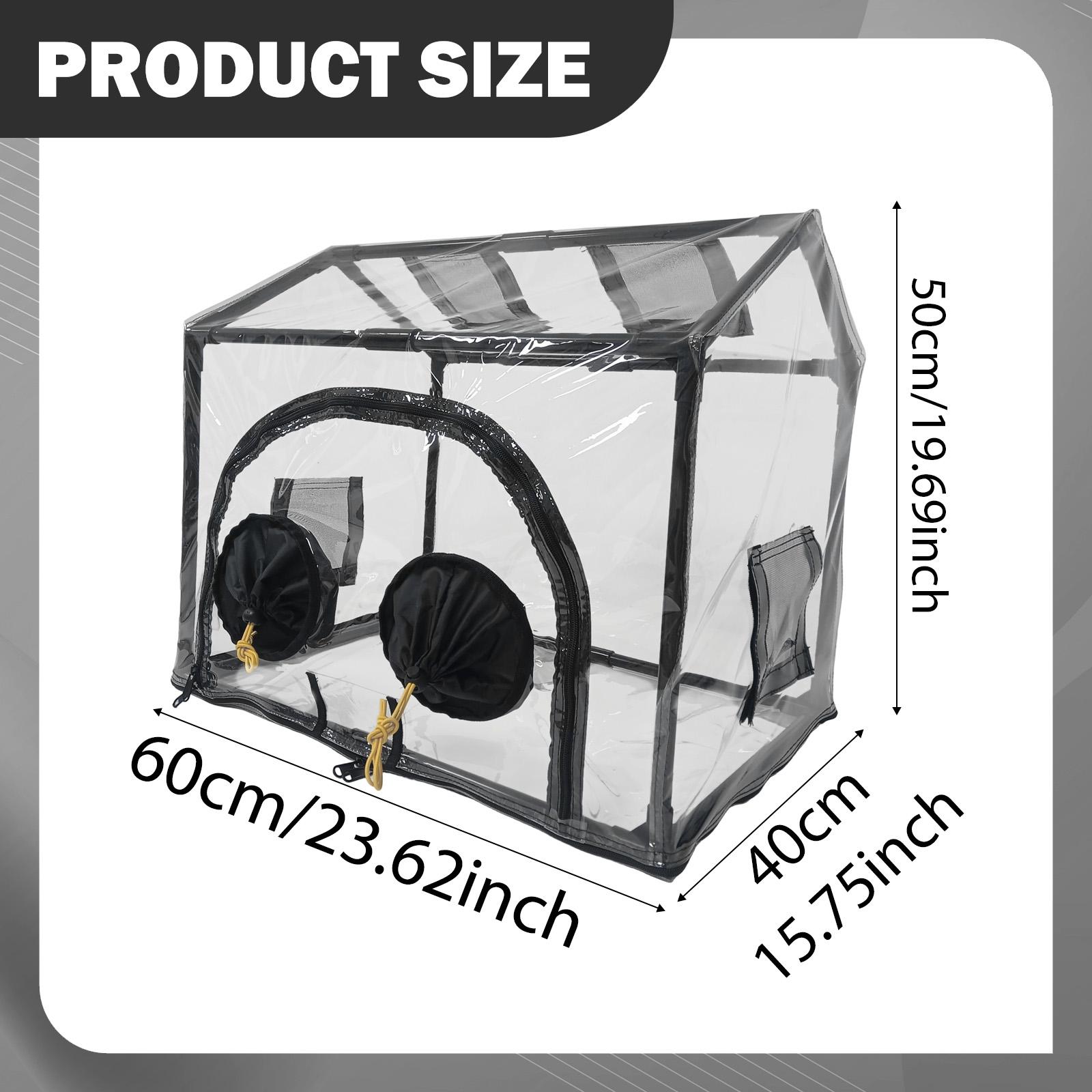 Greenhouse Mini Indoor - Оборудование для выращивания грибов: Прозрачный чехол,
