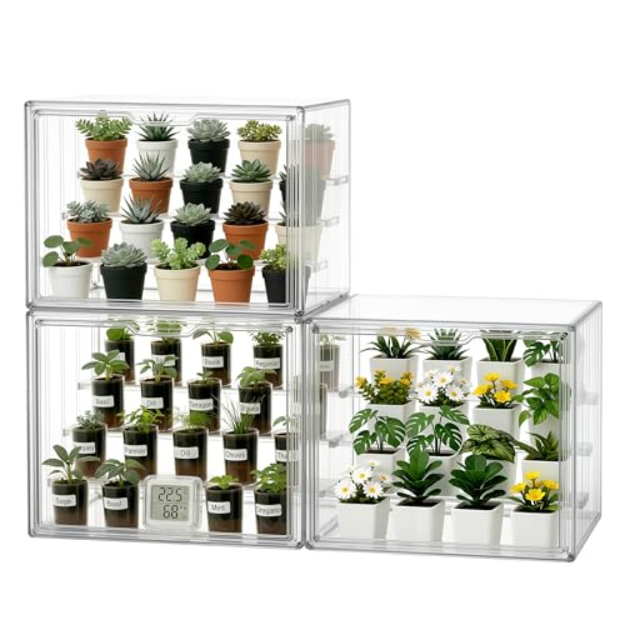 Greenhouse Mini Indoor - Настольная мини-теплица для выращивания маленьких растений,