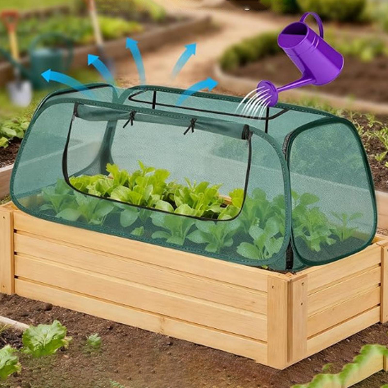 Garden Netting Cover - Сетчатая защитная палатка-тент для растений Popup
