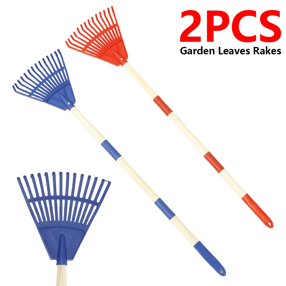 Gardening Tools For 10 Year Olds - 2 шт. детские грабли для листьев,