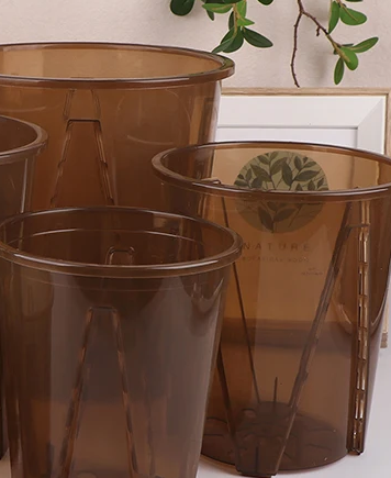 Orchid Potting Mix - Пластиковые горшки с корнем орхидеи с