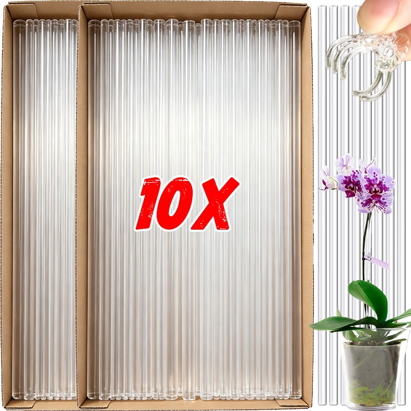 Orchid Potting Mix - Многоразовые прозрачные акриловые опоры для цветов,