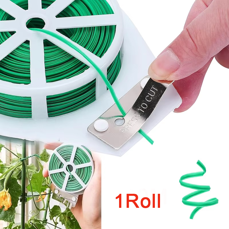Garden Wire Twist Tie - Садовые поворотные стяжки, многофункциональные обвязки для