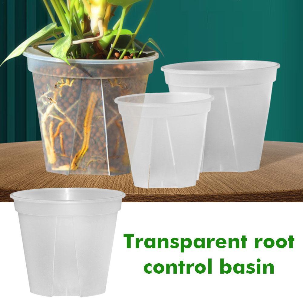 Orchid Potting Mix - Прозрачные пластиковые горшки, цветочные горшки с