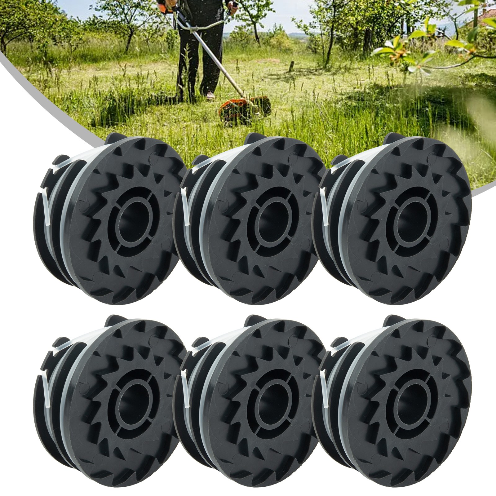 Gardening Tools Lidl - Портативные катушки с резьбой 1/6 шт.