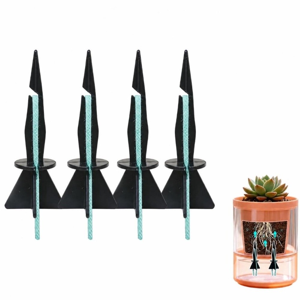 4 шт. с хлопковыми веревками,  – обзор и цена Root Watering Spike
