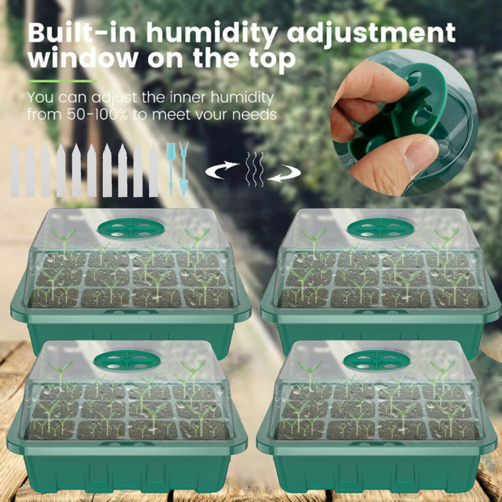4 шт. мини-теплица с 12 отделе – обзор и цена Greenhouse Mini Indoor