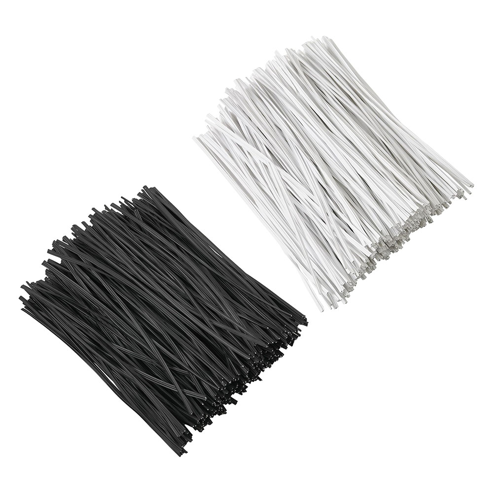 100 шт. BK WH сплюснутые желез – обзор и цена Garden Wire Twist Tie
