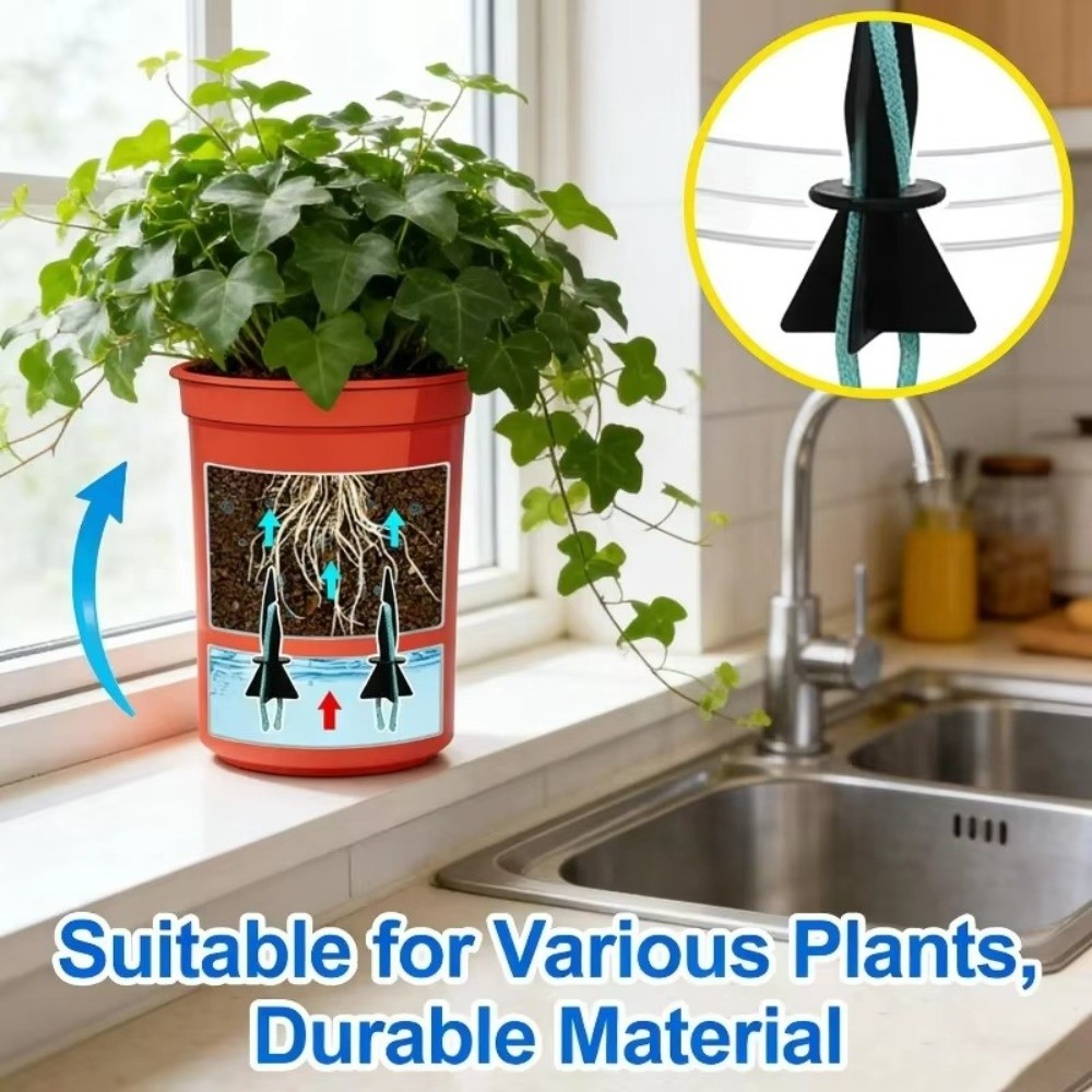 4 шт. с хлопковыми веревками,  – обзор и цена Root Watering Spike