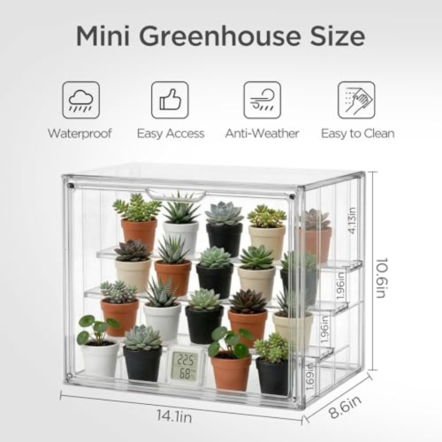 Настольная мини-теплица для вы – обзор и цена Greenhouse Mini Indoor