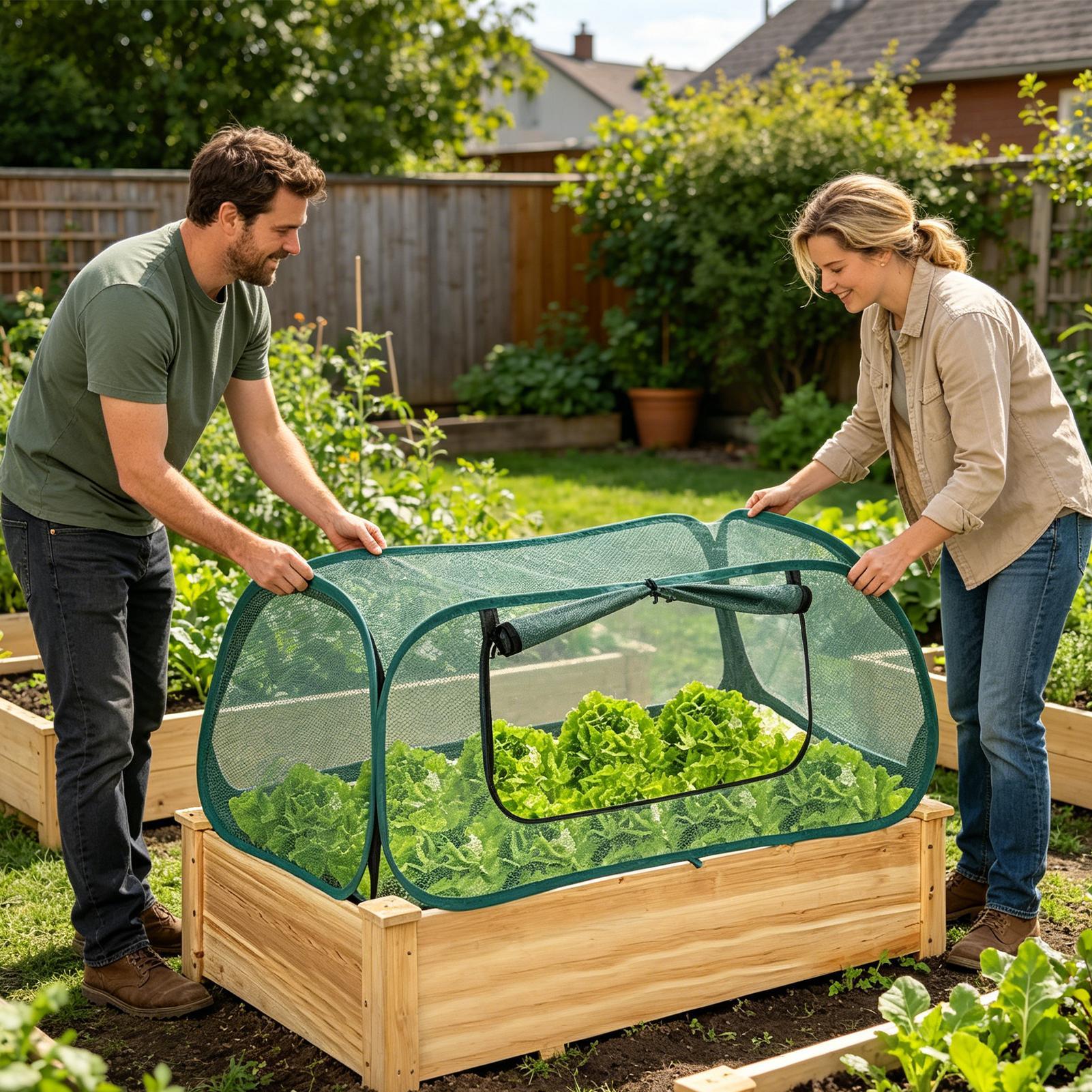 Сетчатая защитная палатка-тент – обзор и цена Garden Netting Cover