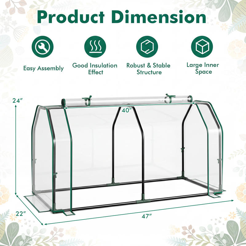 Портативная мини-теплица с две – обзор и цена Greenhouse Mini Indoor