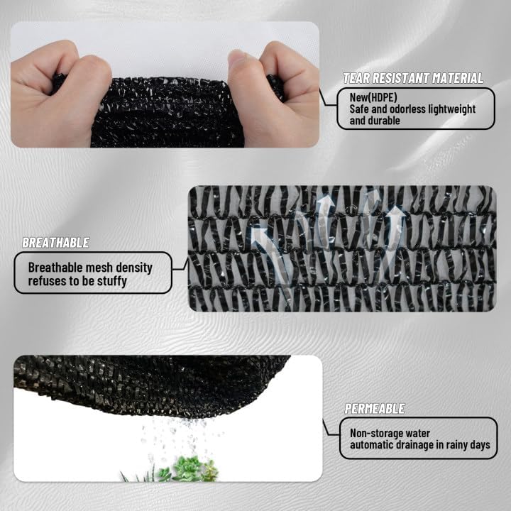 Сетка-тент от солнца 40% с люв – обзор и цена Garden Netting Cover