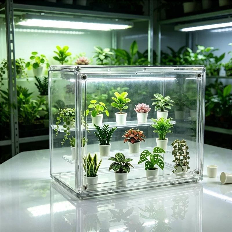 Мини-теплица LLCS для дома, пр – обзор и цена Greenhouse Mini Indoor