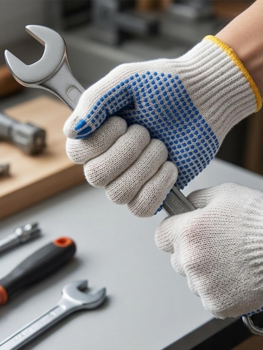 1/10 пар хлопковых рабочих пер – обзор и цена Gardening Tools Gloves