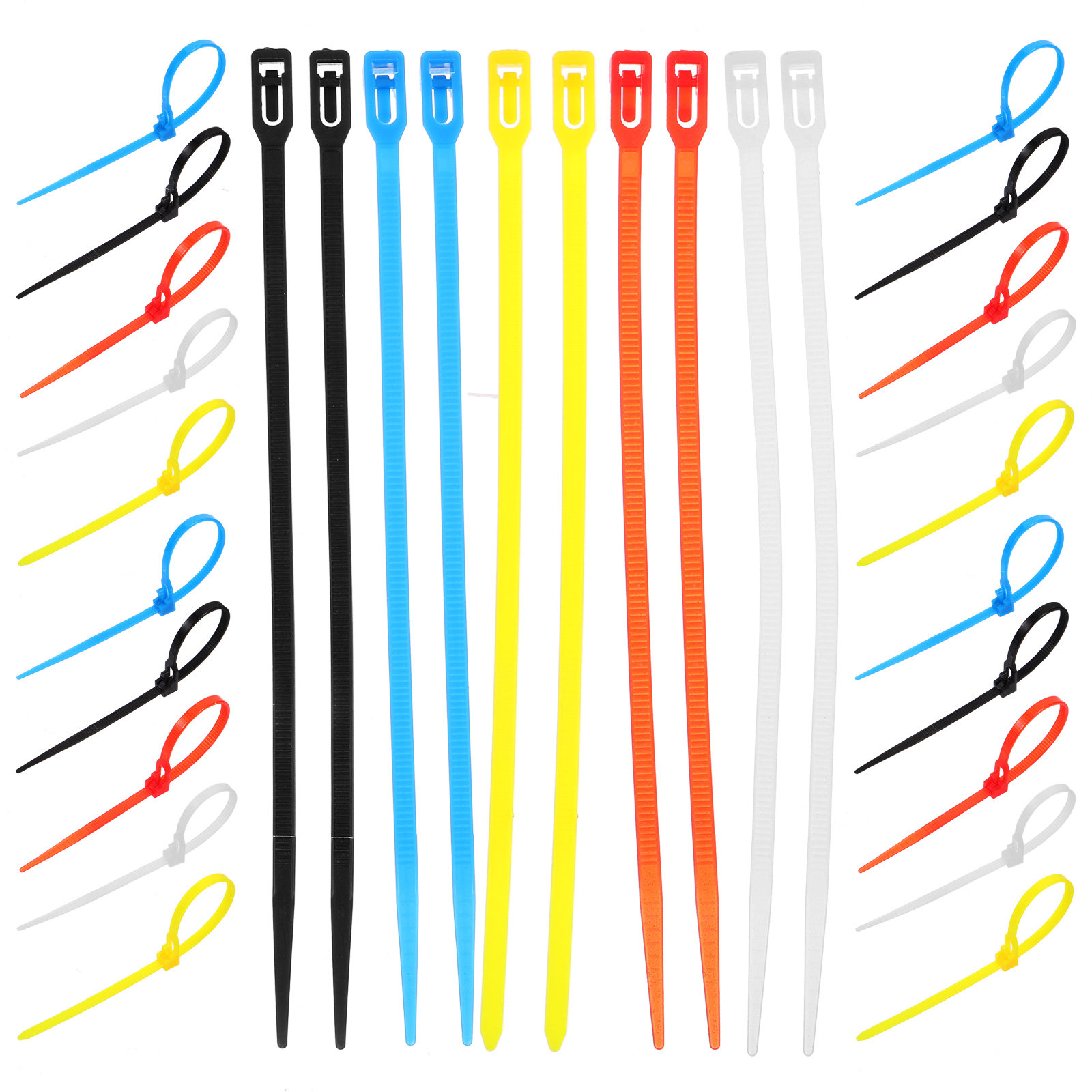 500 шт. нейлоновых самозатягив – обзор и цена Garden Wire Twist Tie
