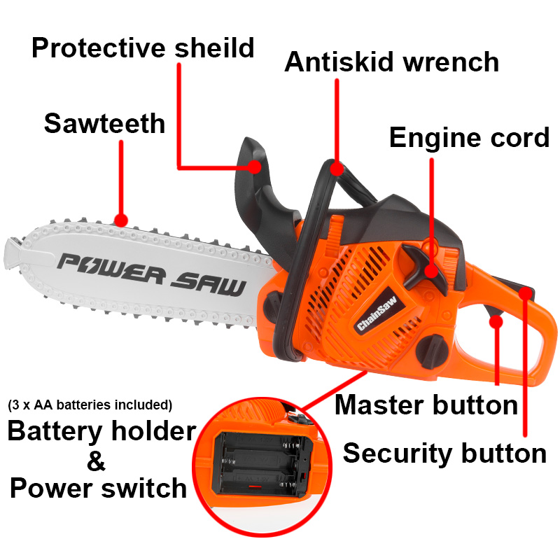 Игрушечная бензопила, детские  – обзор и цена Gardening Tools For 10 Year Olds