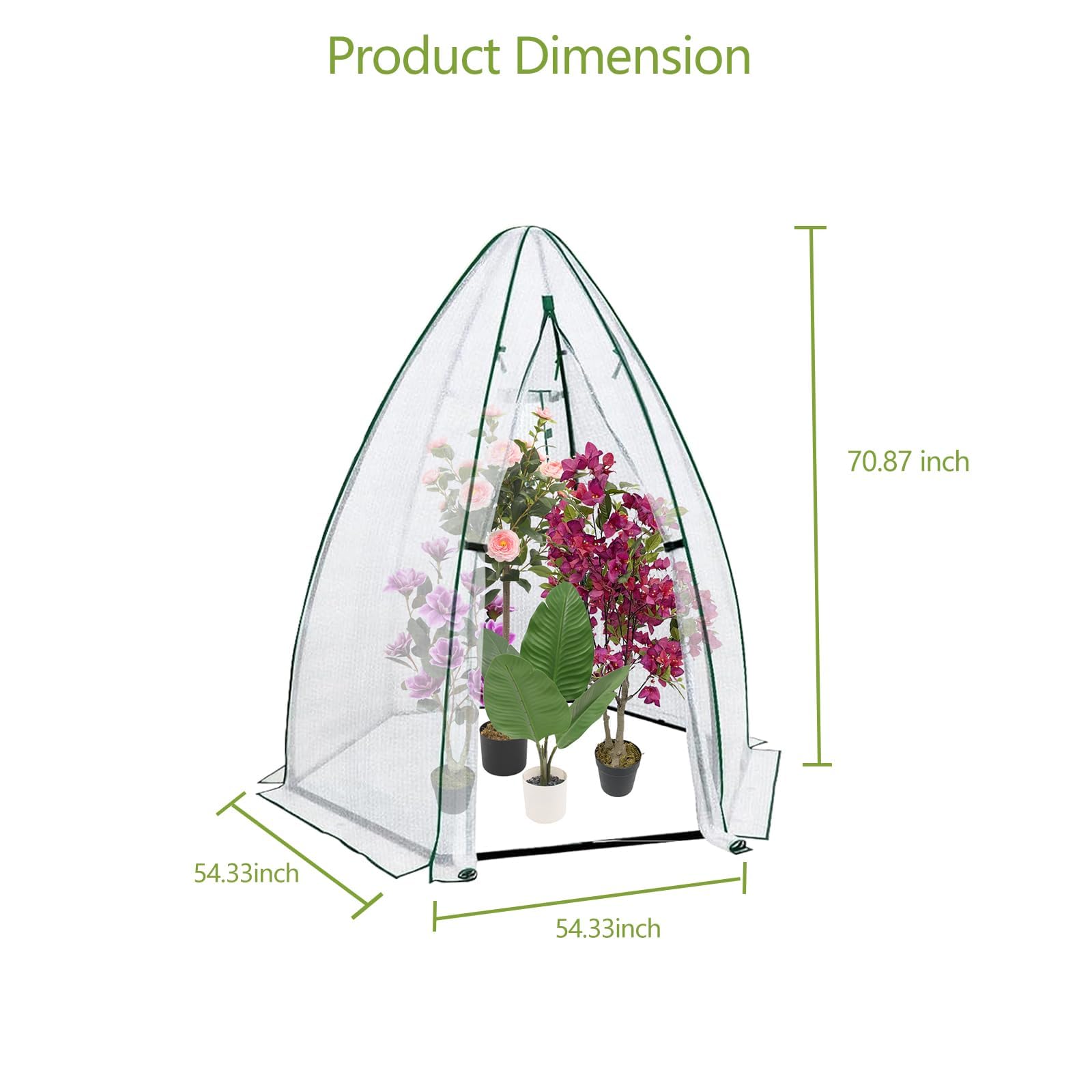 Мини-теплица шестиугольная 54x – обзор и цена Greenhouse Mini Indoor