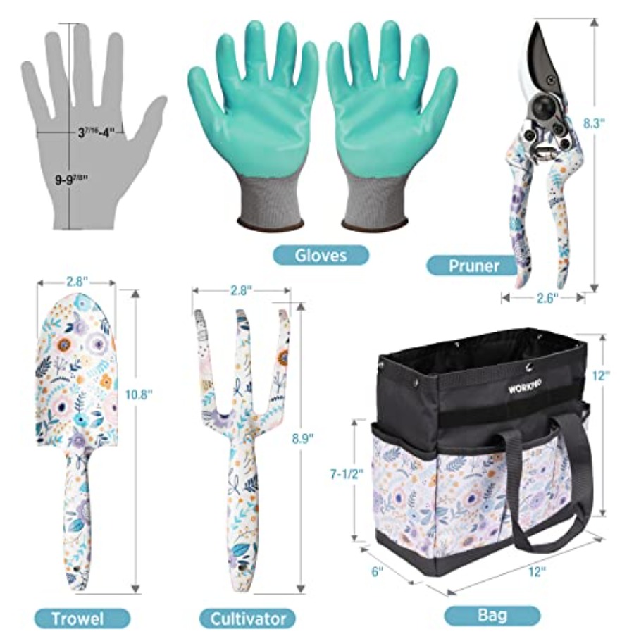 Набор садовых инструментов из  – обзор и цена Gardening Tools Set Gift